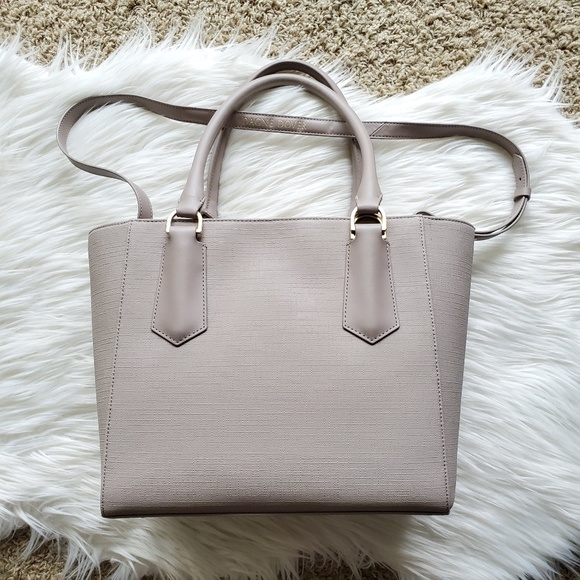 Dagne Dover Bleecker Blush Signature Midi Tote Bag - Picture 2 of 8